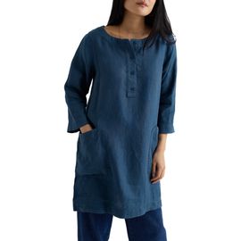 Seasalt Cornwall Seasalt Cornwall Harbour Wall Linen Tunic