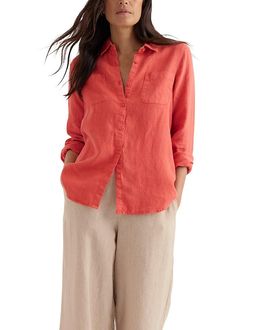 Seasalt Cornwall Seasalt Cornwall Hazel Branch Linen Shirt