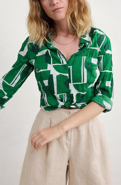 Seasalt Cornwall Seasalt Cornwall Larissa Print Button-Up Shirt