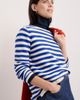 Seasalt Cornwall Seasalt Cornwall Makers Stripe Rib Organic Cotton Sweater - 4