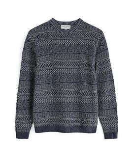 Seasalt Cornwall Seasalt Cornwall Men's Carter Rock Crew Neck Jumper