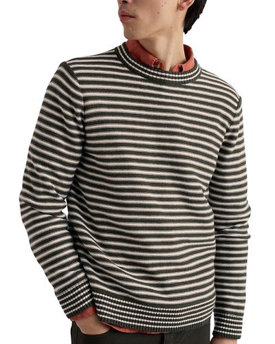 Seasalt Cornwall Seasalt Cornwall Men's Trenale Striped Jumper