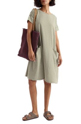 Seasalt Cornwall Seasalt Cornwall Mill Pool Stripe Organic Cotton Swing Dress