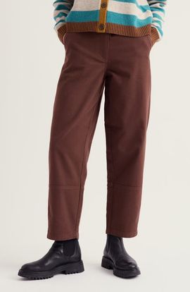 Seasalt Cornwall Seasalt Cornwall Painted Forms Organic Cotton Crop Trousers
