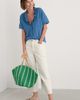 Seasalt Cornwall Seasalt Cornwall Parsley Fern Linen Button-Up Shirt - 5