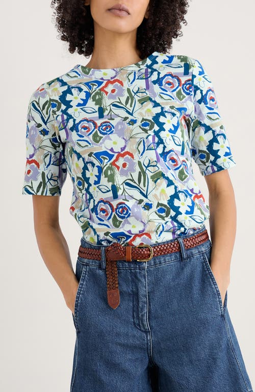 Seasalt Cornwall Seasalt Cornwall Poisson Print Organic Coton T-Shirt