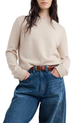 Seasalt Cornwall Seasalt Cornwall Rosefinch Merino Wool Blend Crewneck Sweater