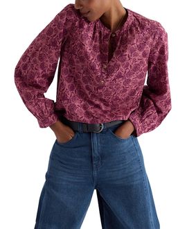 Seasalt Cornwall Seasalt Cornwall St Mawes Printed Top