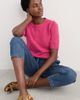 Seasalt Cornwall Seasalt Cornwall Studio Short Sleeve Organic Cotton Crewneck Sweater - 4