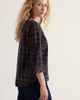 Seasalt Cornwall Seasalt Cornwall Tithonia Plaid Organic Cotton Top - 4