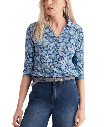 Seasalt Cornwall Seasalt Cornwall Wavecrest Relaxed Fit Top