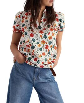 Seasalt Cornwall Seasalt Cornwall Wild Lily Top in Organic Cotton