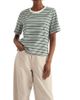 Seasalt Cornwall Seasalt Cornwall Women's Copseland Stripe T-Shirt - 1