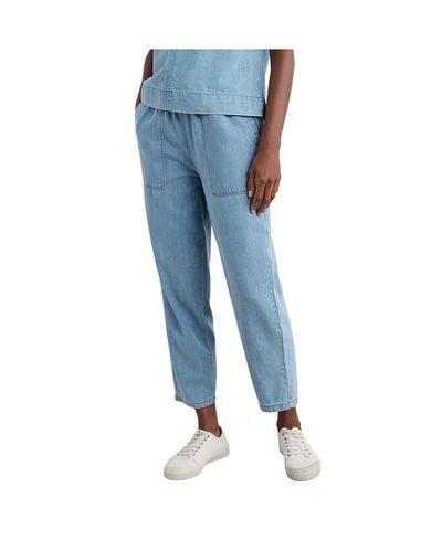 Seasalt Cornwall Seasalt Cornwall Women's Sholl Pant in Light Blue Wash