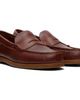 Sebago Sebago Brown Dophin Waxed Loafers - 4