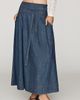 Second Female Evana Denim Midi Skirt - 2
