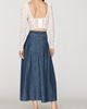 Second Female Evana Denim Midi Skirt - 3