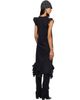 SECONDA SECONDA Black Jazz Midi Dress - 3