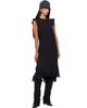 SECONDA SECONDA Black Jazz Midi Dress - 4