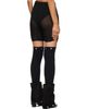SECONDA SECONDA Black Knitwear Shorts - 3