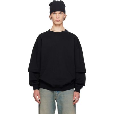 SECONDA SECONDA Black Luna Sweatshirt