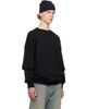 SECONDA SECONDA Black Luna Sweatshirt - 2