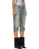 SECONDA SECONDA Blue Bici Denim Shorts - 2