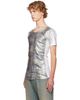 SECONDA SECONDA Khaki & White SSENSE Exclusive Moutflage T-shirt - 4
