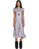 SECONDA SECONDA Pink Jazz Midi Dress - 1
