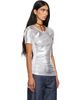 SECONDA SECONDA Silver SSENSE Exclusive Midnight T-shirt - 2