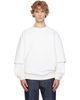 SECONDA SECONDA White SSENSE Exclusive Luna Sweatshirt - 1
