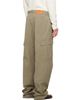 Second/Layer Second/Layer Khaki Ripstop Cargo Pants - 3