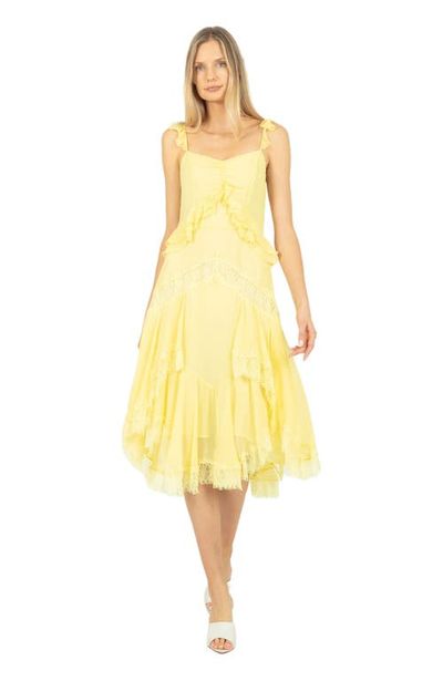 SECRET MISSION SECRET MISSION Lenore Midi Dress