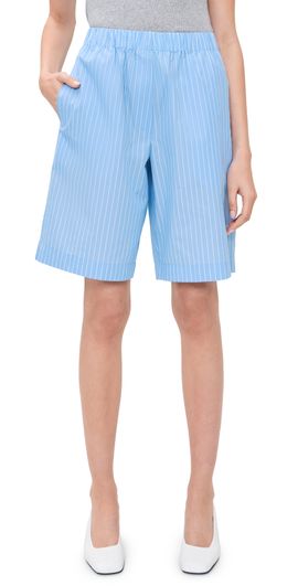 Secular Secular Bermuda Shorts Blue Stripe