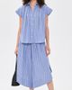 Secular Secular Rafa Shorts Indigo Stripe - 5