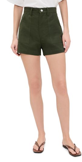 Secular Secular Wyatt Cargo Shorts Olive