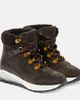 See By Chloe See By ChloÃ© Brett shearling-trimmed suede hiking boots - 1