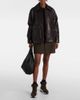 See By Chloe See By ChloÃ© Brett shearling-trimmed suede hiking boots - 3
