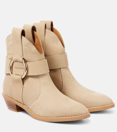 See By Chloe See By ChloÃ© New Ring 40 leather ankle boots