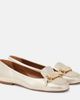 See By Chloe See By ChloÃ© Signature metallic leather ballet flats - 1