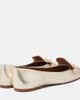 See By Chloe See By ChloÃ© Signature metallic leather ballet flats - 3