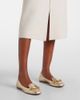 See By Chloe See By ChloÃ© Signature metallic leather ballet flats - 4