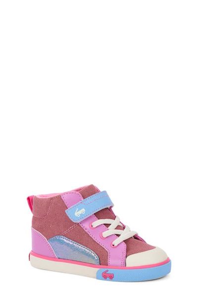See Kai Run See Kai Run Kids' Dayton Colorblock High Top Sneaker