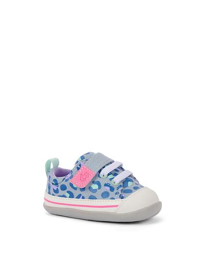 See Kai Run See Kai Run Stevie Mini Denim Sneakers