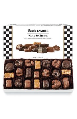 See's Candies See's Candies Nuts & Chews Chocolate Box 