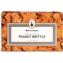 See's Candies See's Candies Peanut Brittle Box 