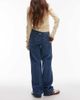Selected Selected Alice wide leg jeans in blue wash - 2