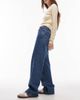 Selected Selected Alice wide leg jeans in blue wash - 3