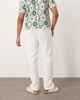 Selected Selected Brody loose fit linen mix pants in white - 3