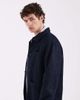 Selected Selected denim jacket in dark wash-Blue - 4